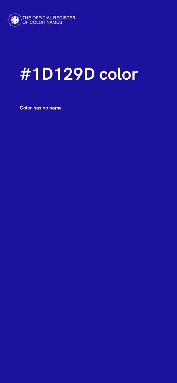 #1D129D color image