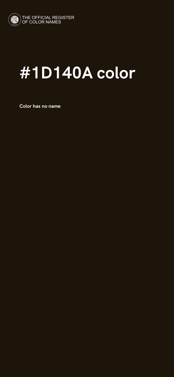 #1D140A color image