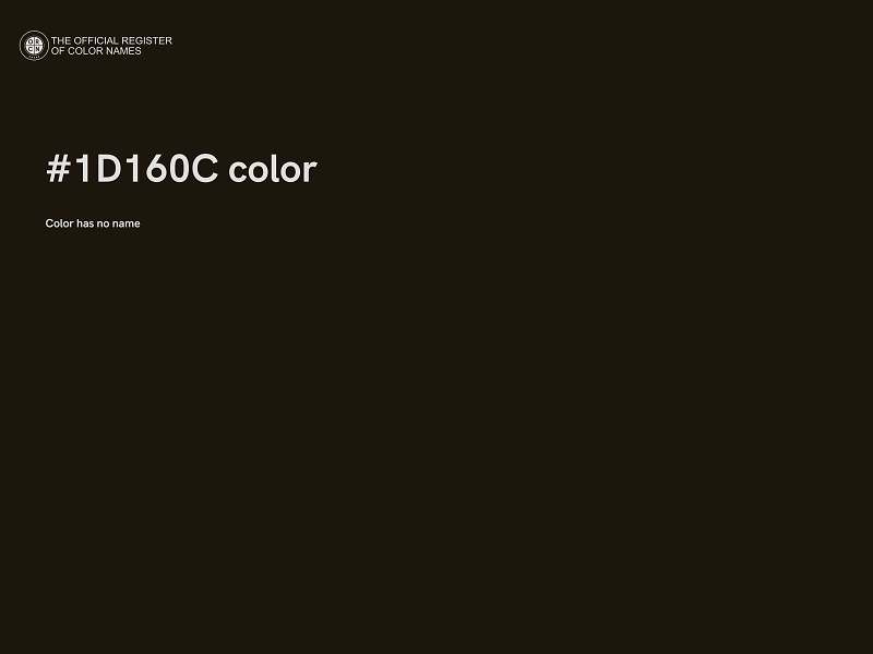 #1D160C color image