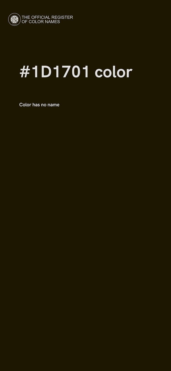 #1D1701 color image