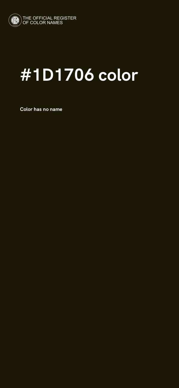 #1D1706 color image