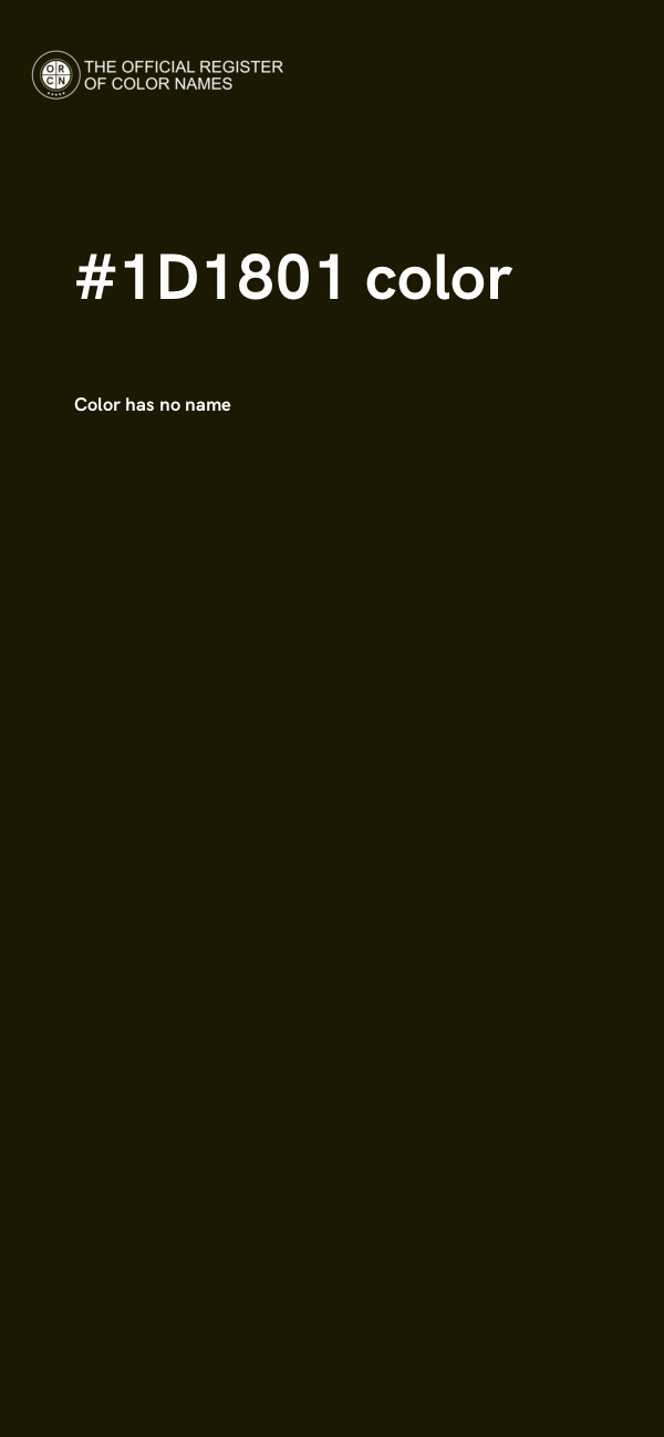 #1D1801 color image