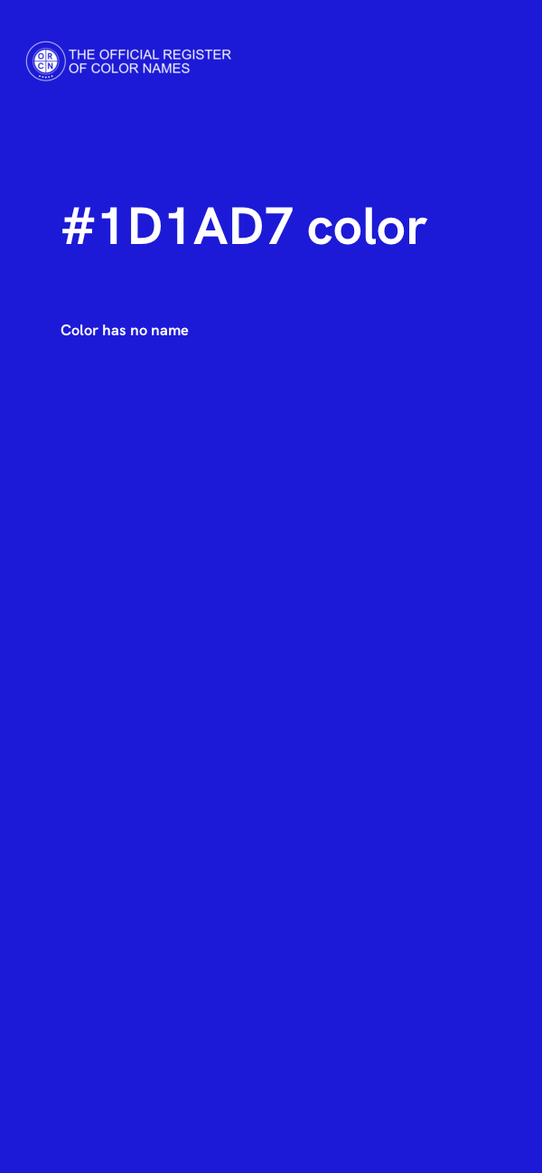 #1D1AD7 color image