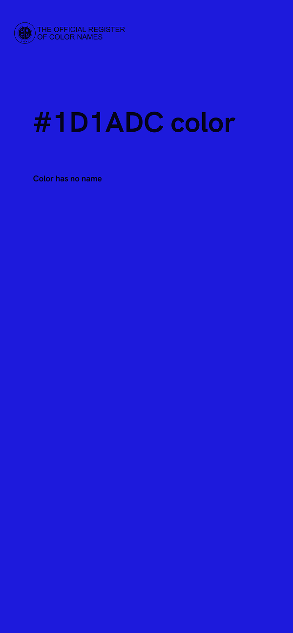 #1D1ADC color image