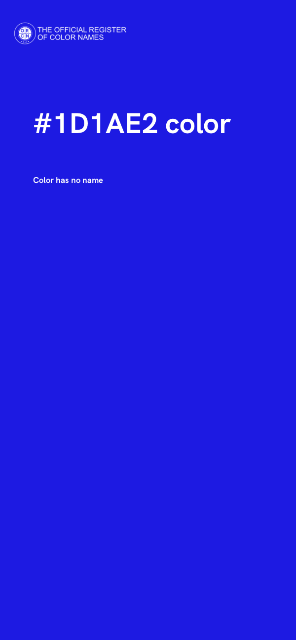 #1D1AE2 color image