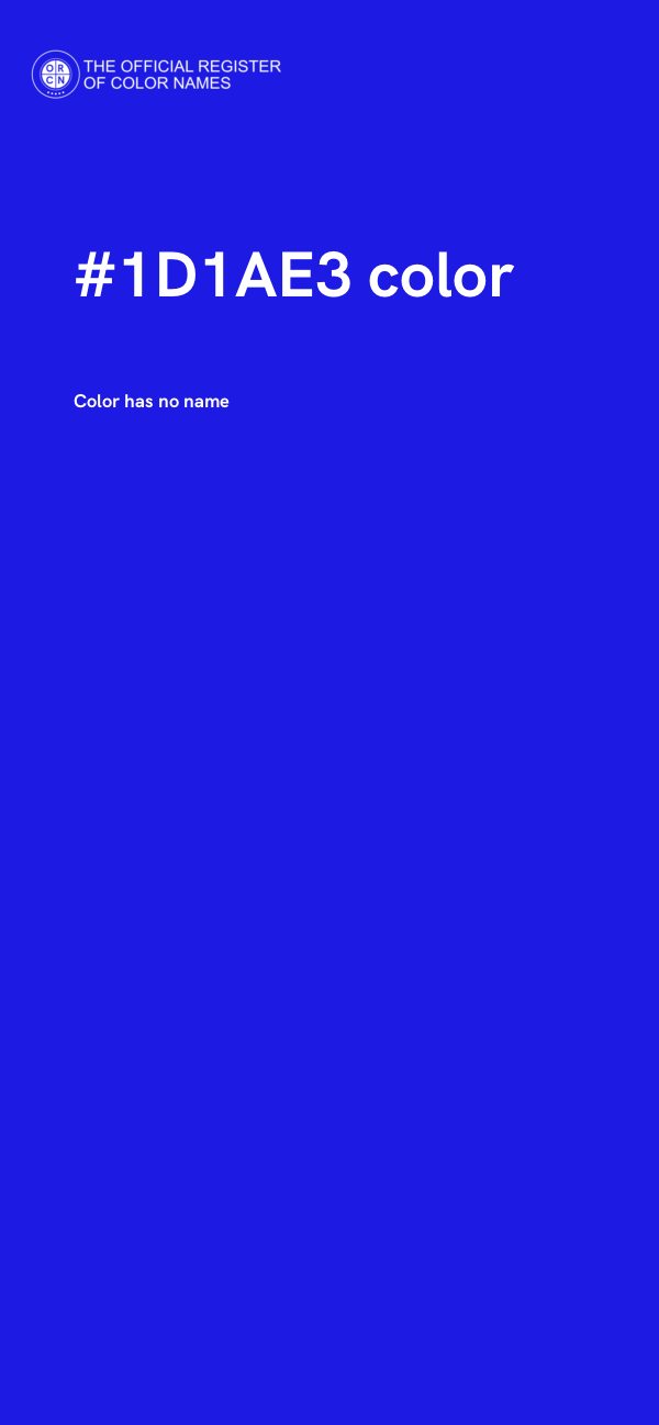 #1D1AE3 color image