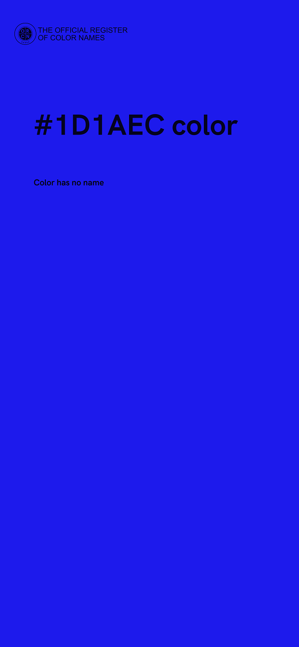 #1D1AEC color image