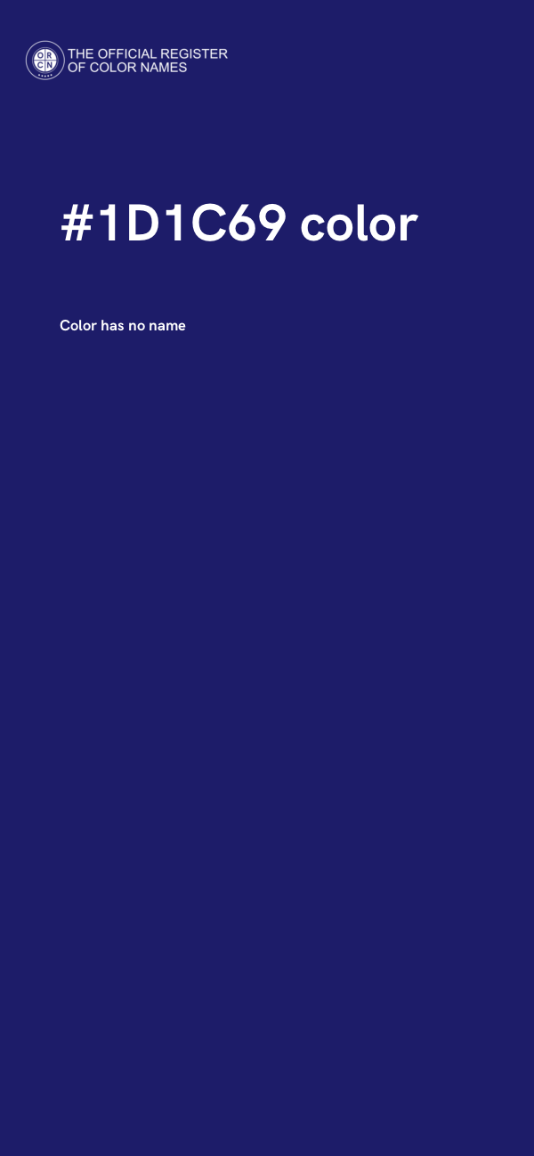 #1D1C69 color image