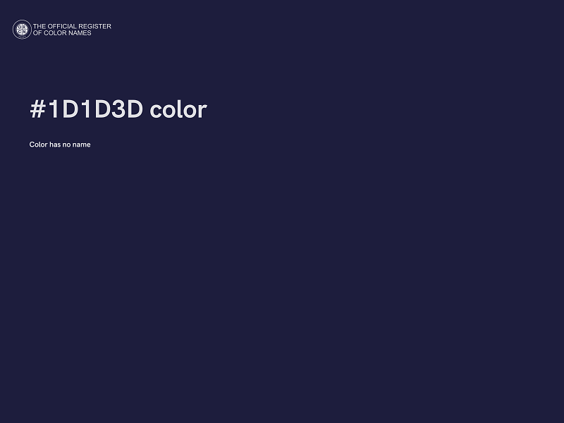 #1D1D3D color image