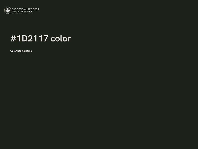 #1D2117 color image
