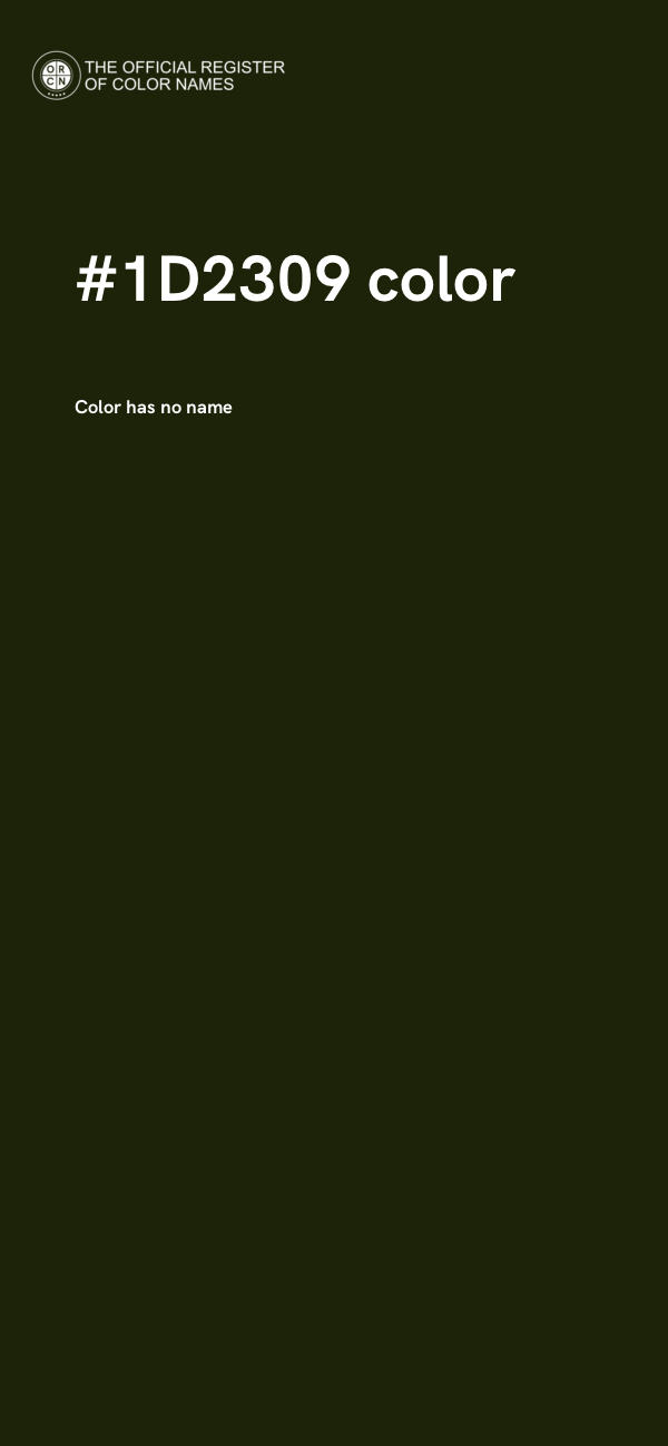 #1D2309 color image