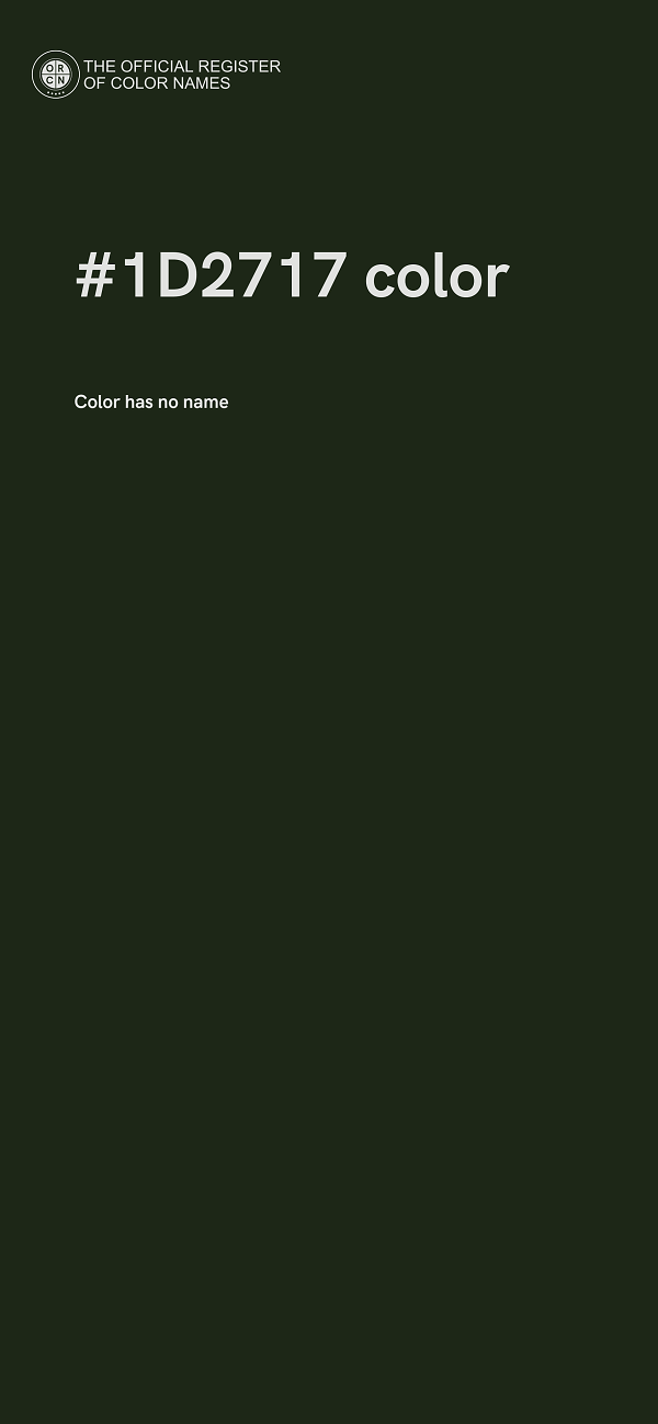 #1D2717 color image