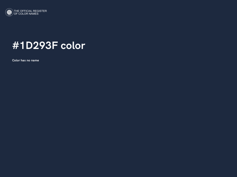 #1D293F color image