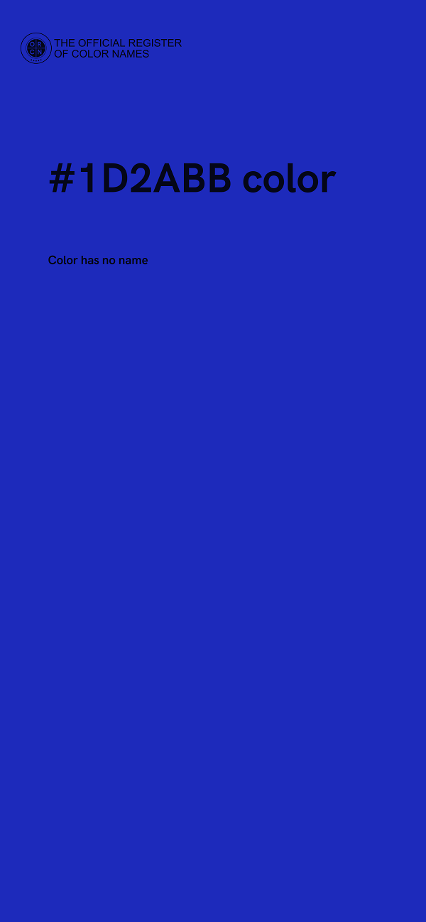 #1D2ABB color image