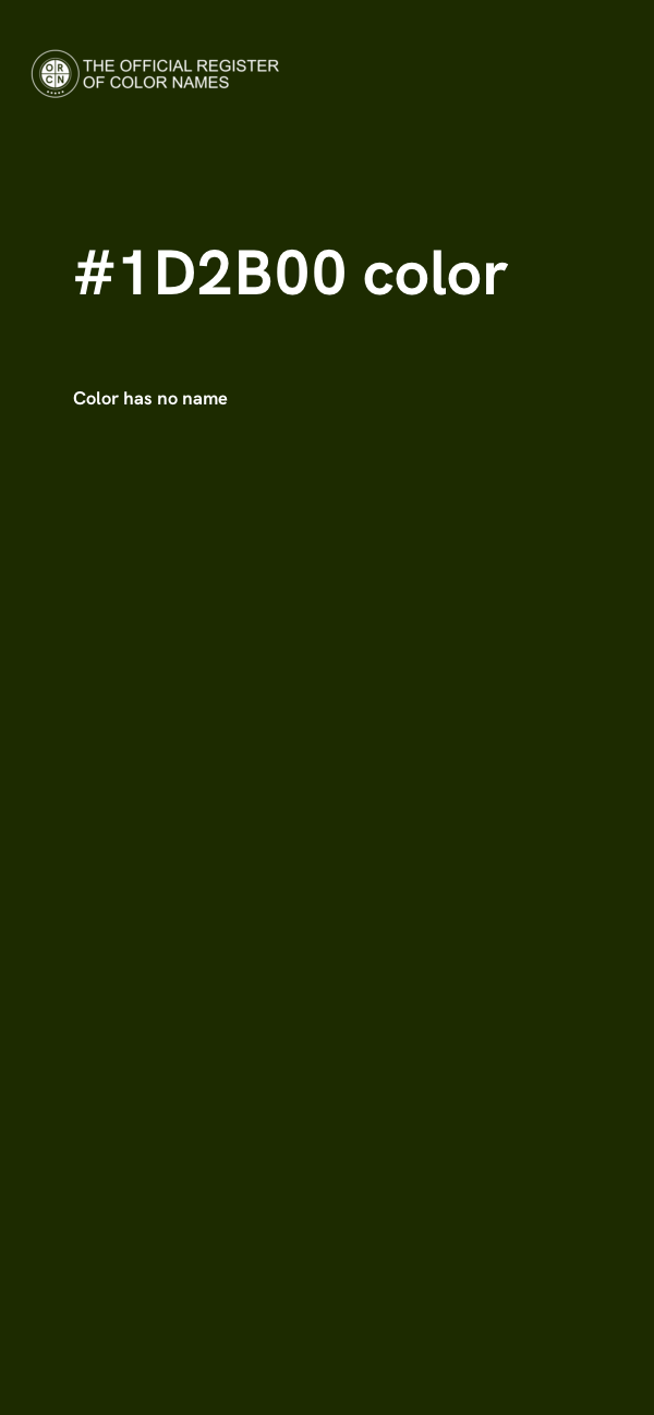 #1D2B00 color image