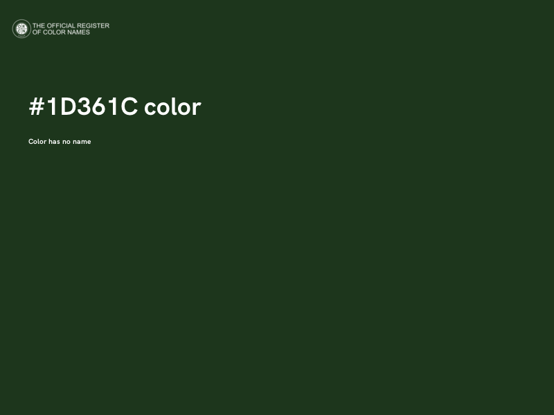 #1D361C color image
