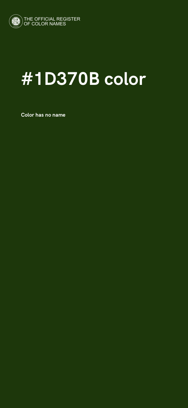 #1D370B color image