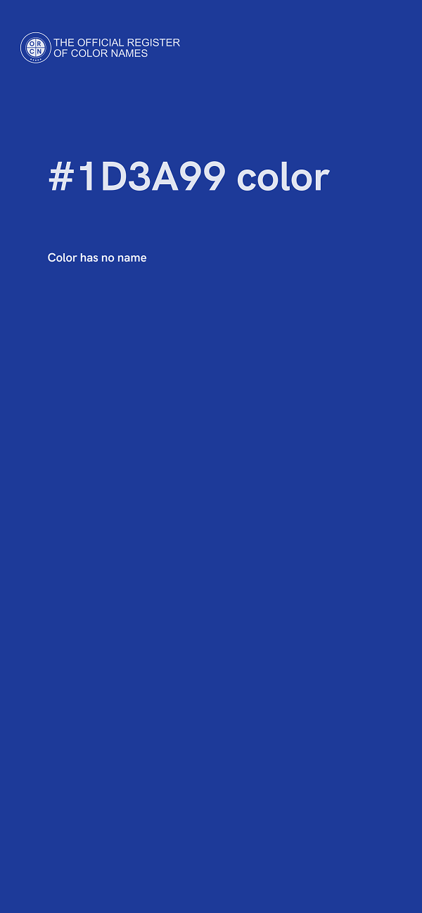#1D3A99 color image