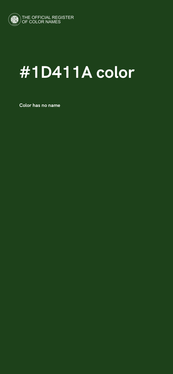 #1D411A color image