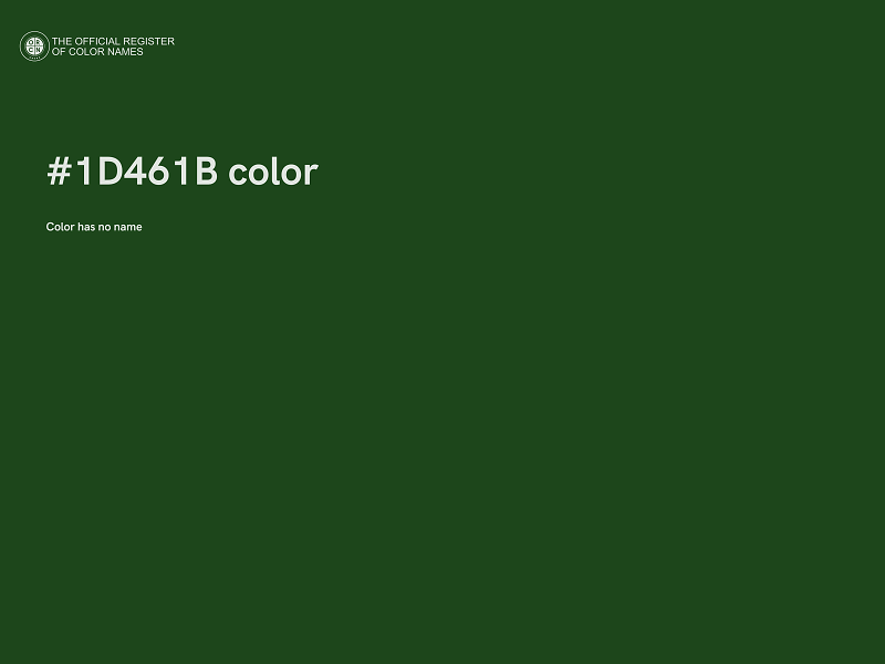 #1D461B color image