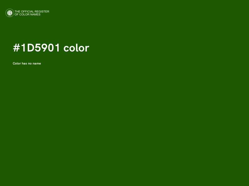 #1D5901 color image