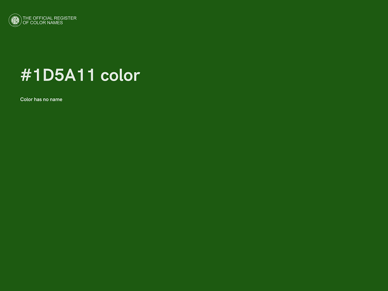 #1D5A11 color image