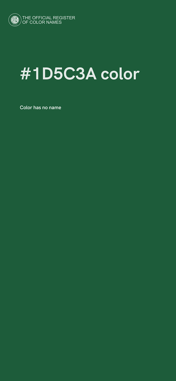 #1D5C3A color image