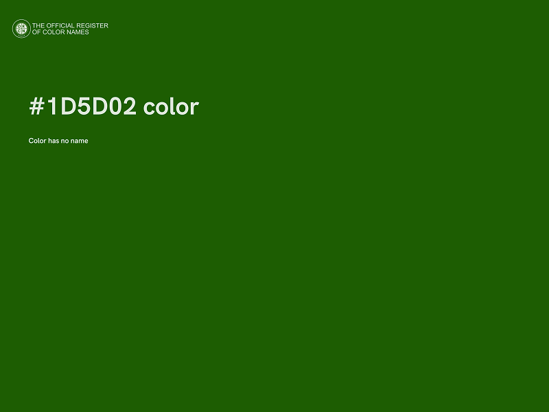 #1D5D02 color image