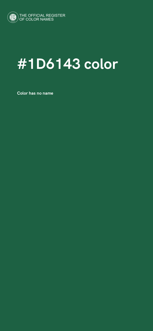 #1D6143 color image