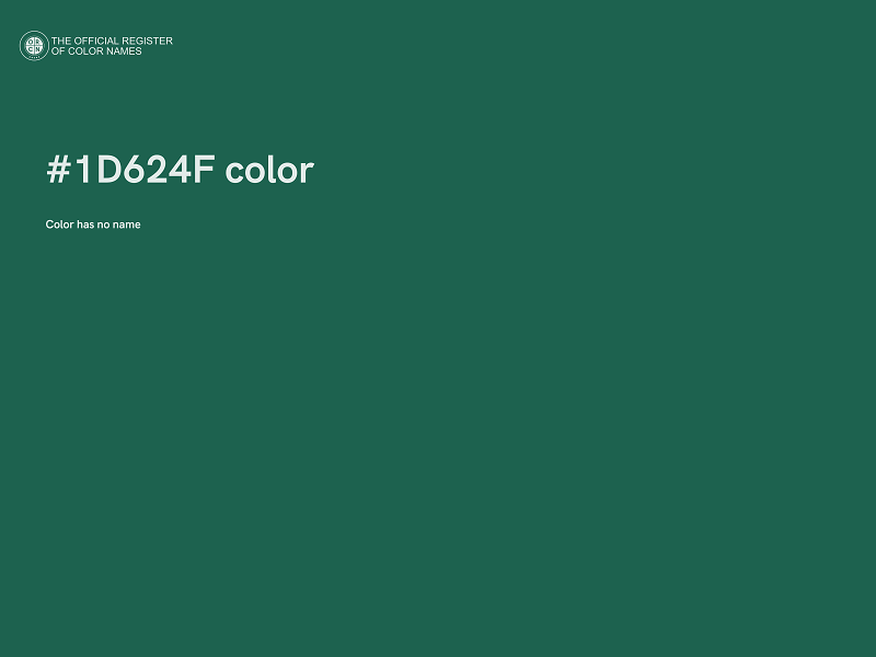 #1D624F color image