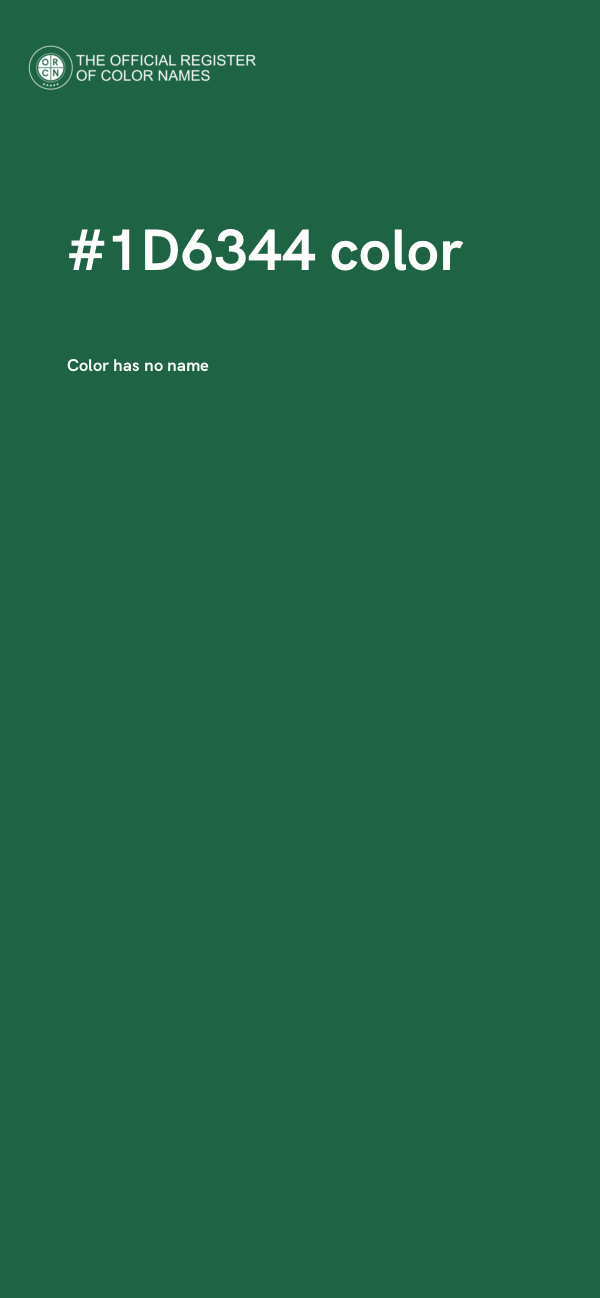 #1D6344 color image