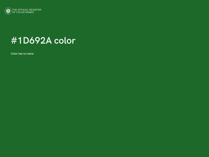 #1D692A color image
