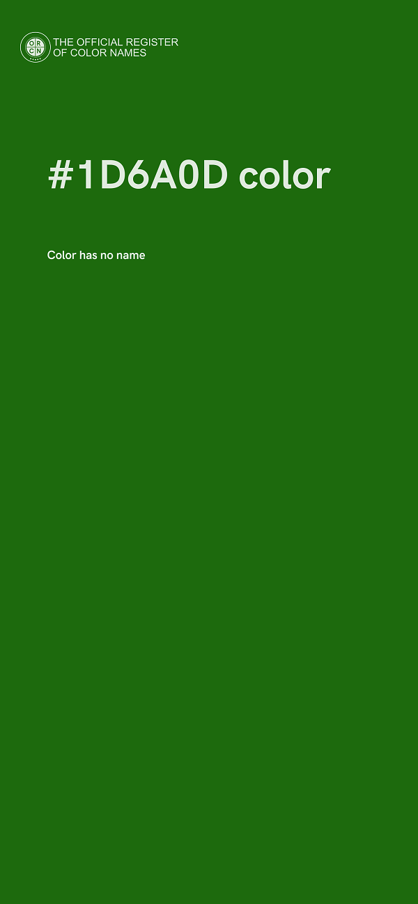 #1D6A0D color image