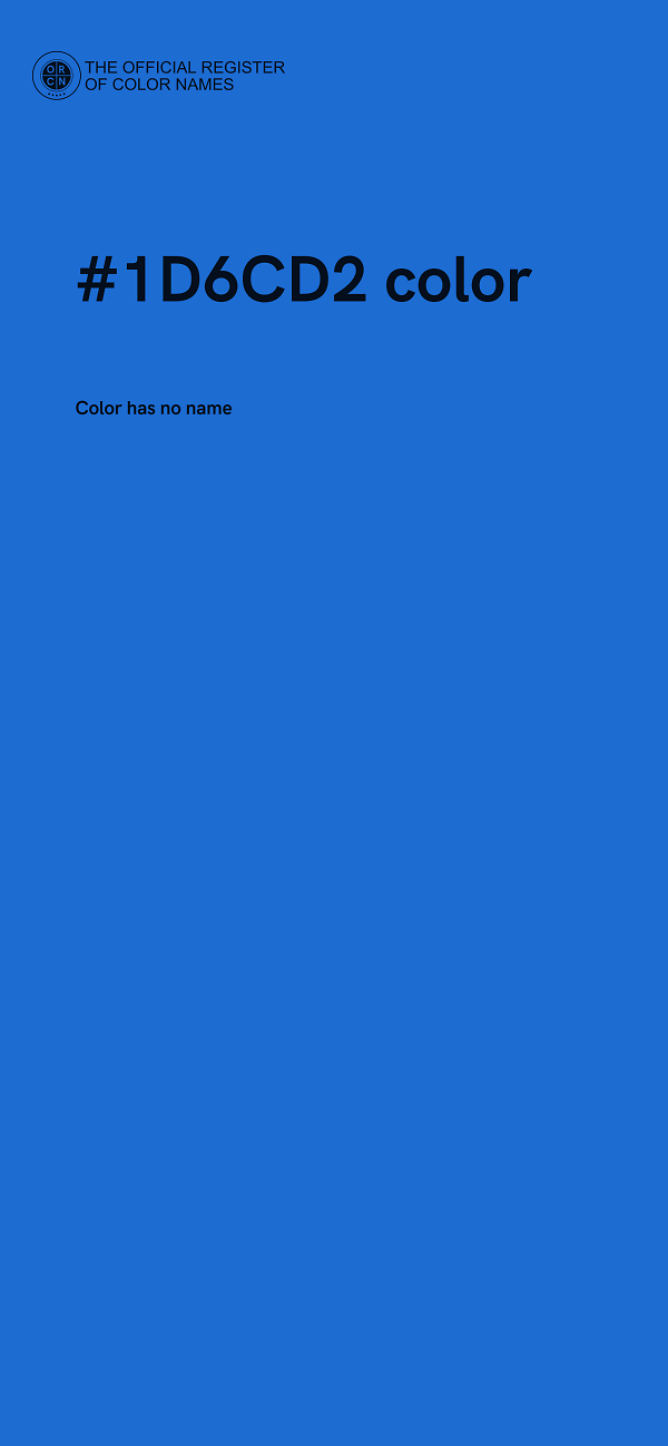 #1D6CD2 color image