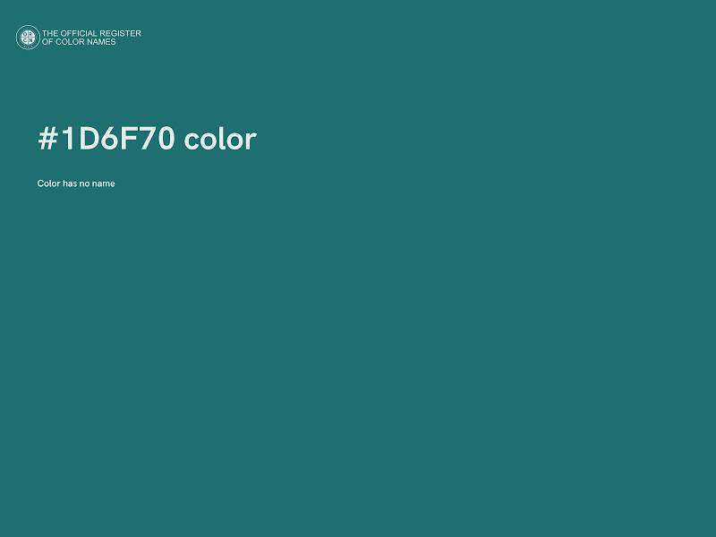 #1D6F70 color image