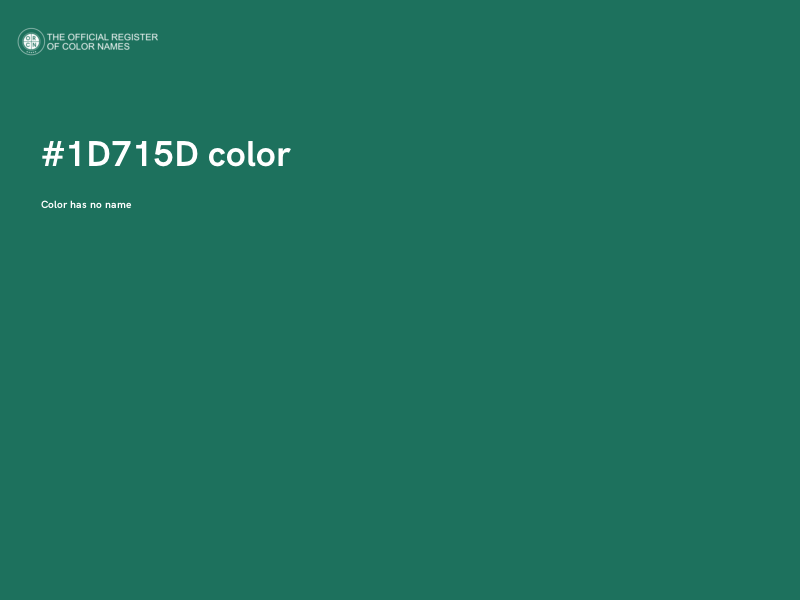 #1D715D color image