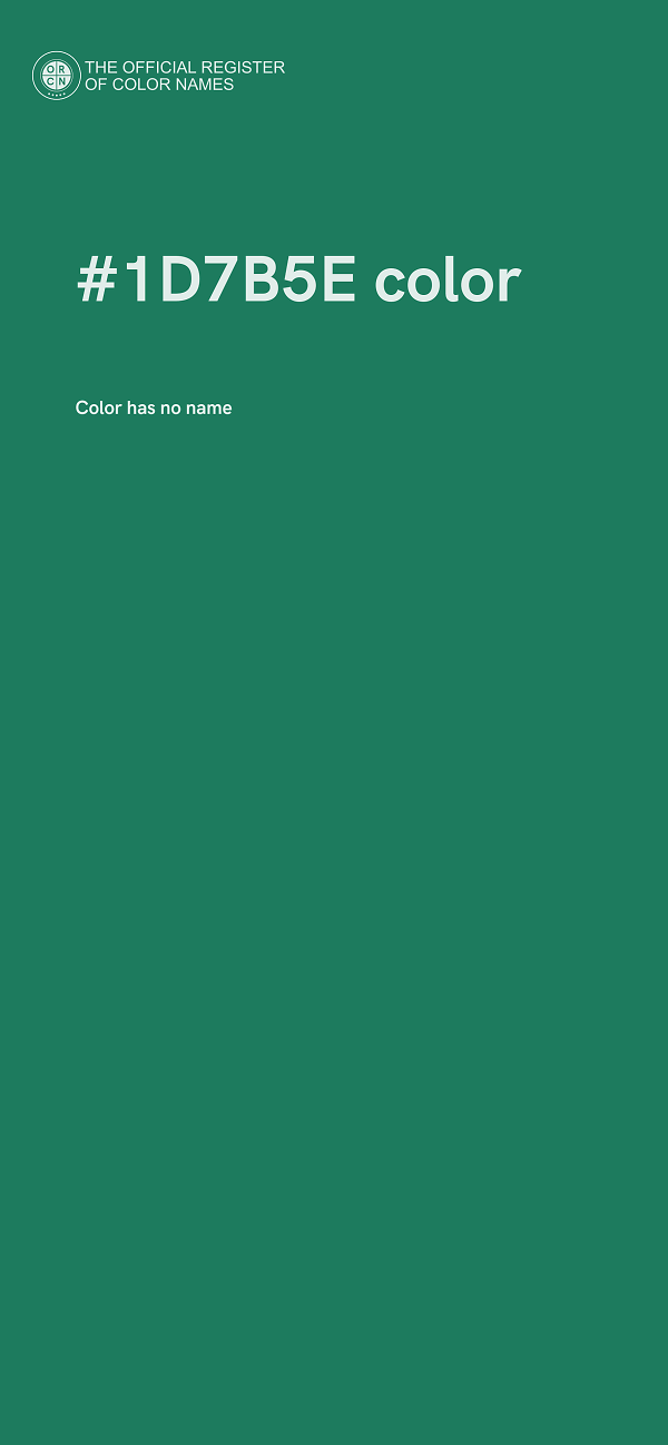 #1D7B5E color image
