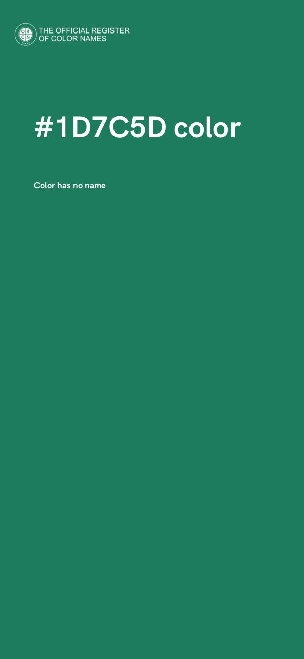 #1D7C5D color image