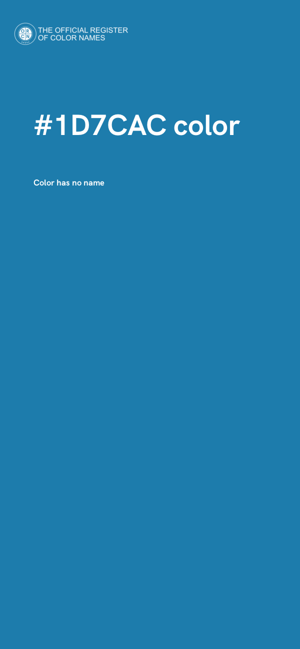 #1D7CAC color image