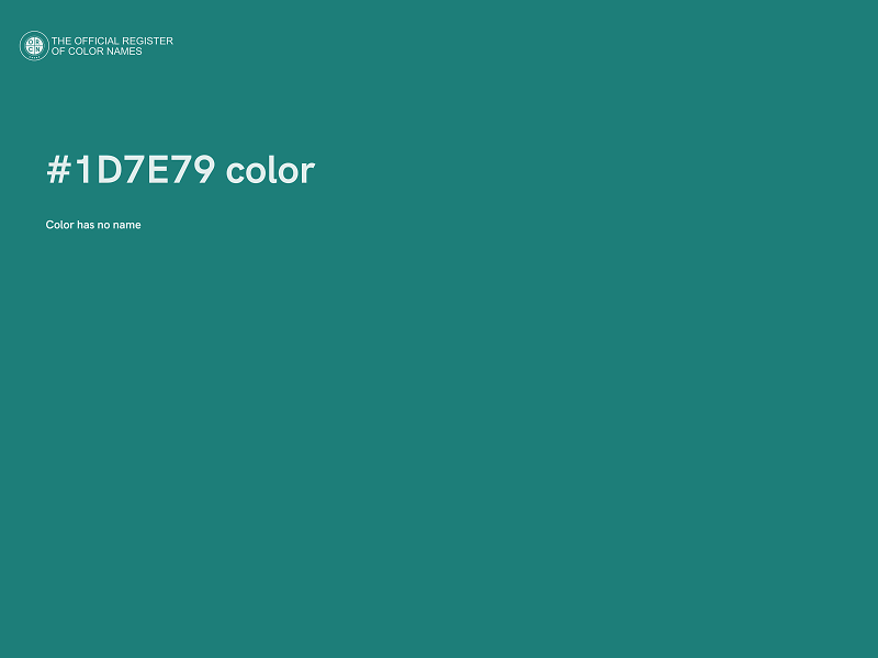 #1D7E79 color image