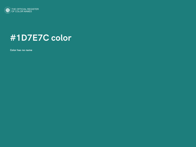 #1D7E7C color image