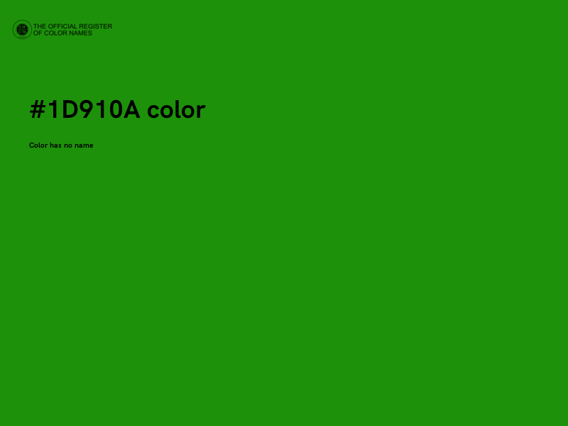 #1D910A color image