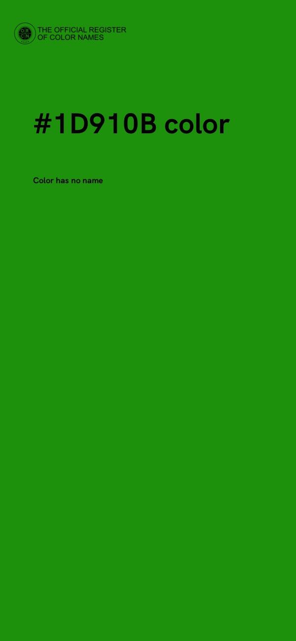 #1D910B color image