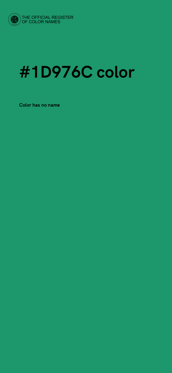 #1D976C color image