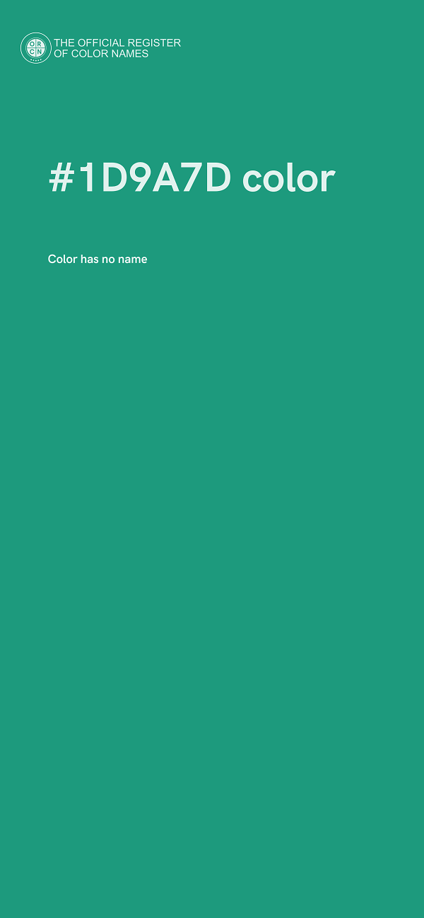 #1D9A7D color image