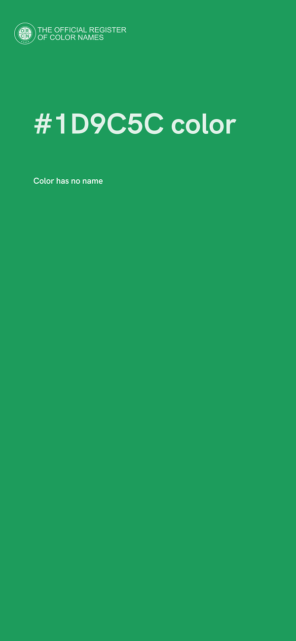 #1D9C5C color image