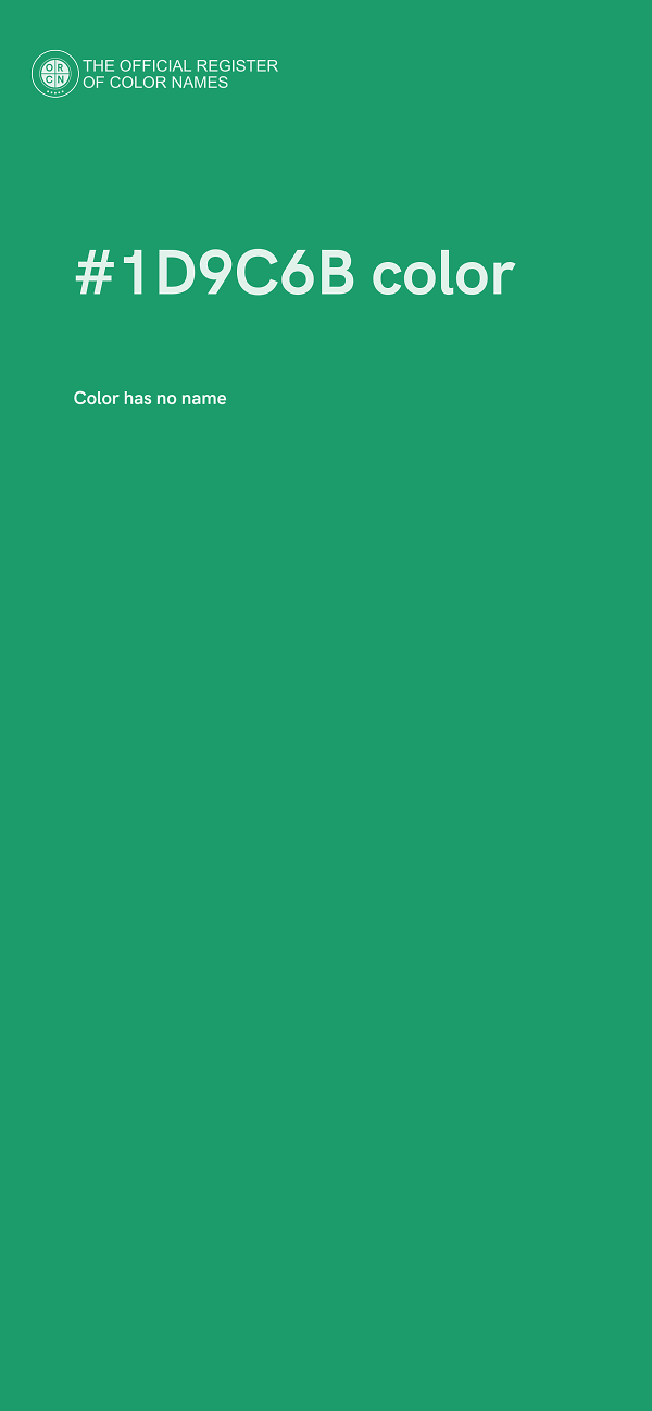 #1D9C6B color image