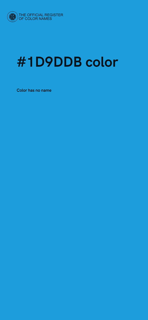 #1D9DDB color image