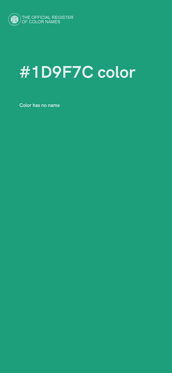 #1D9F7C color image
