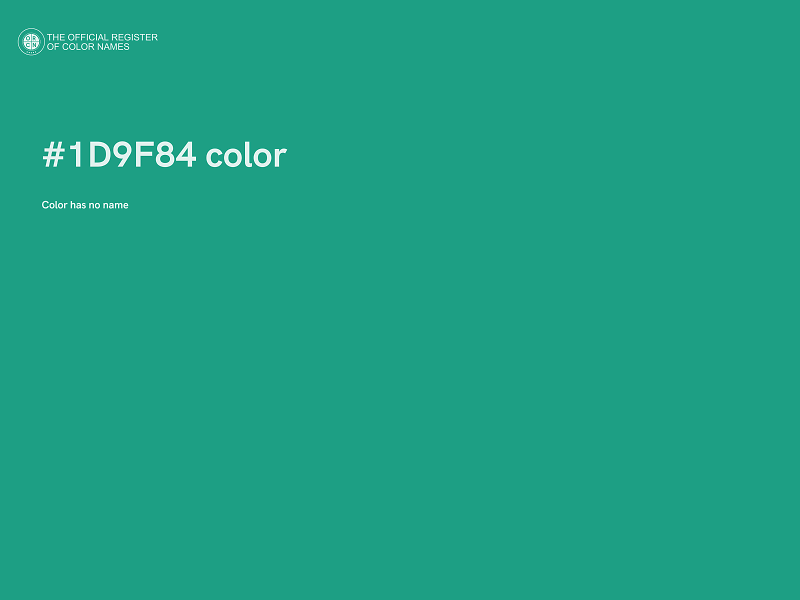 #1D9F84 color image